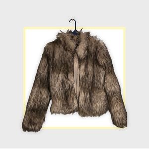 Ci Sono Faux Fur Jacket